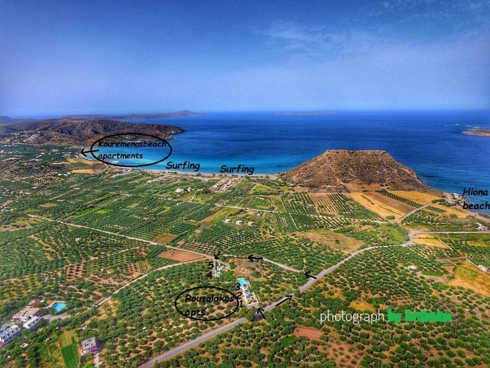 Kouremenos Beach Apartments Palekastro Luaran gambar